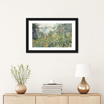 Fleurs chez Vétheuil ; Fleurs a Vetheuil, 1881 par Claude Monet, reproduction d’art