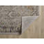 Tapis oriental en polyester tissé à la machine en taupe / beige-892742703