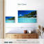 Gillard, palmiers et plage tropicale