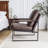 Faux Leather Armchair-88414320
