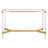 Nikkayla 51'' Glass Top Console Table-2141383297