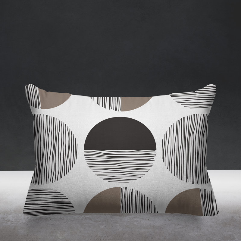 Coussin intérieur / extérieur Dubo, Beige