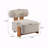 Lounge Chair With Solid Wood Frame-1936677065