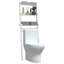 Itzik Solid Wood Freestanding Over The Toilet Storage-903518047