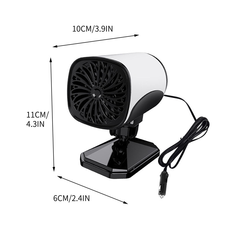 Car Heater Small Defrost And Defog Car High Power Heater Car Heater