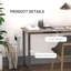 MDF Steel Writing Desk