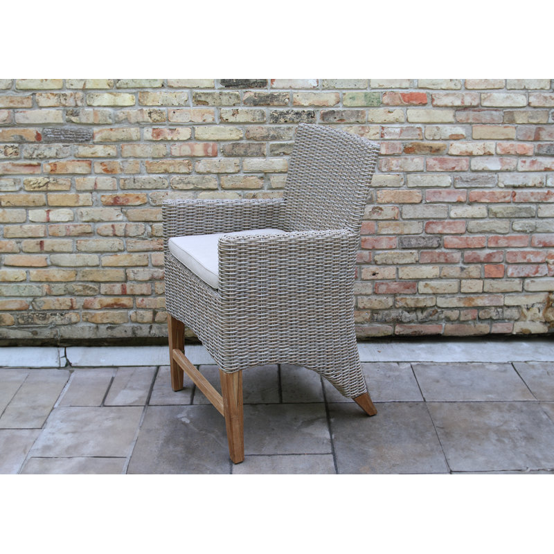 Nicole Patio Dining Armchair with Cushion