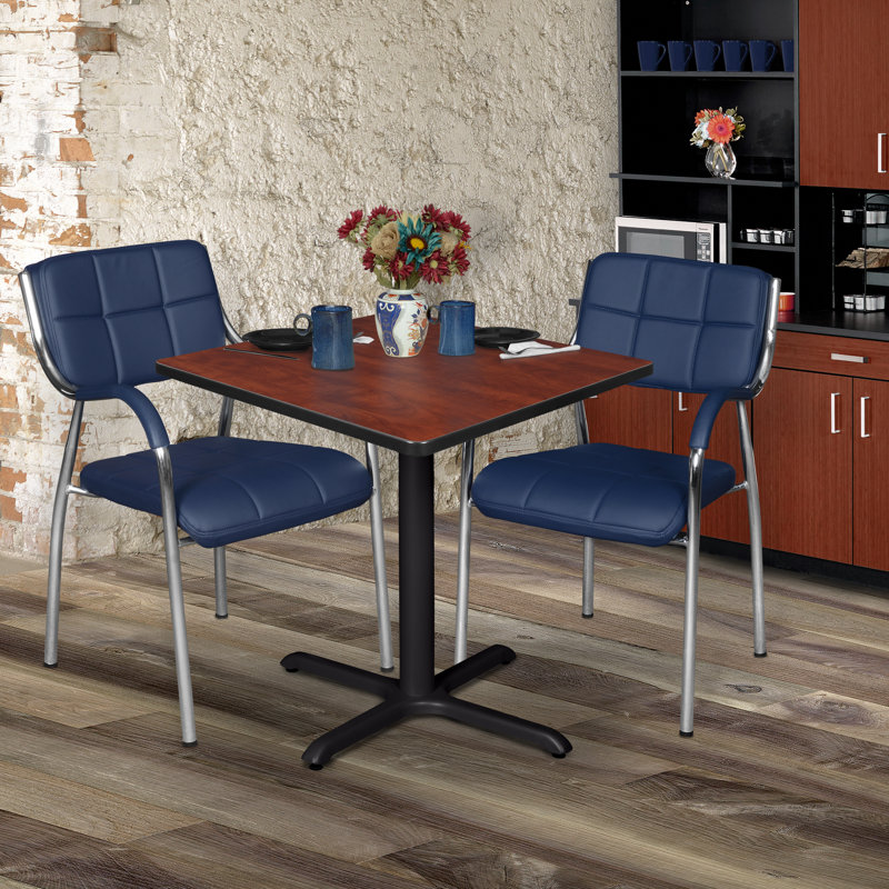 Neyland Cain Dining Table, Cerisier, H 29 po x L 30 po x l 30 po