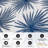 Ramveer Tropical Navy/Ivory Reversible Indoor/Outdoor Area Rug-161406232