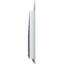 Évent gable à moitié supérieure à droite en pvc avec cadre à bordure plate blanc-33041771-31467564