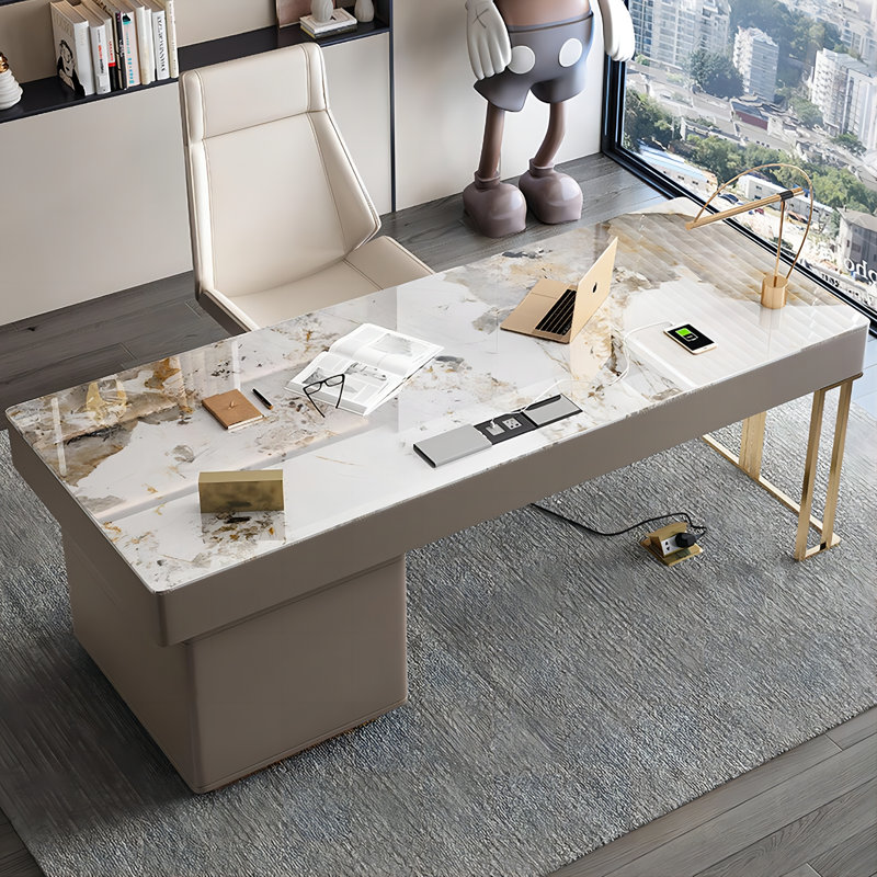 Bureau en bois fritté 62,99 "Modern Luxury