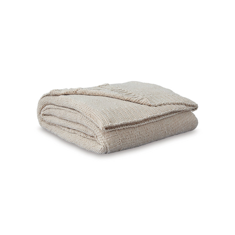 Jeté Anawood (ensemble de 3), Beige