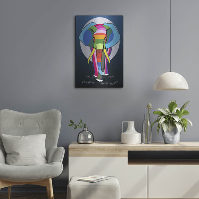 «Elephant» par Mark Ashkenazi sur métal