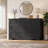 Rustic 7-Drawer Dresser, 47.2"Modern Minimalist MDF Chest with Anti-Tip Design, Compact Storage Cabinet for Bedroom & Living Room-2019309321