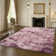 Solid Colour Machine Tufted Shag Area Rug