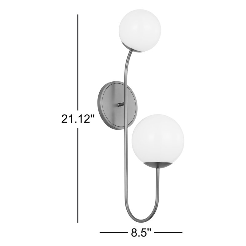 Noemie 2 - Light Armed Sconce