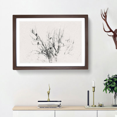Birds in the Trees - Picture Frame Graphic Art Print