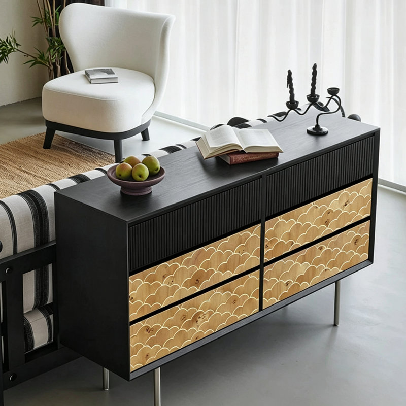 Buffet multifonctionnel pour la maison, 35.43" H x 59.06" W x 15.75" D
