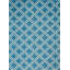 Tapis géométrique bleu / ivoire Kardinya-1818059073