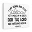 For the Lord Psalm 3: 5 Christian Wall Art, verset biblique imprimé prêt à être accroché-588988663