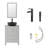 24 In. W X 19 In. D X 32 In. H Bath Vanity In Blue With Solid Surface Top In Blue-103530863-103530866