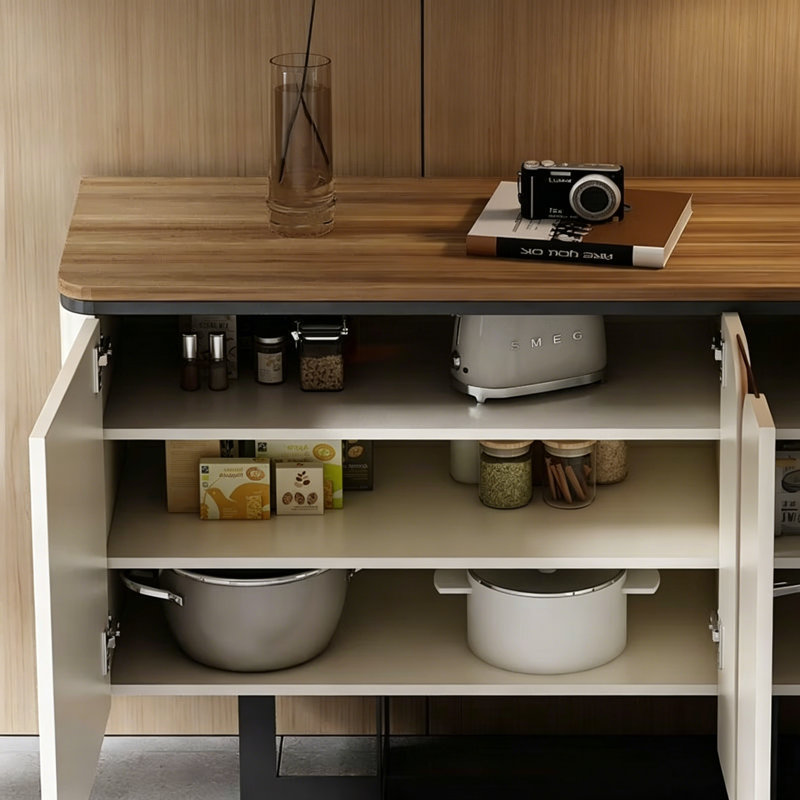 Buffet minimaliste de haute qualité, H 33,46 po x l 53,94 po x P 15,75 po