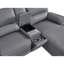 Carrabelle Leather Power Recliner Console,USB Port-1798214612-1798214609