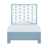 Ivy Twin Platform Bed, Citrus Orange