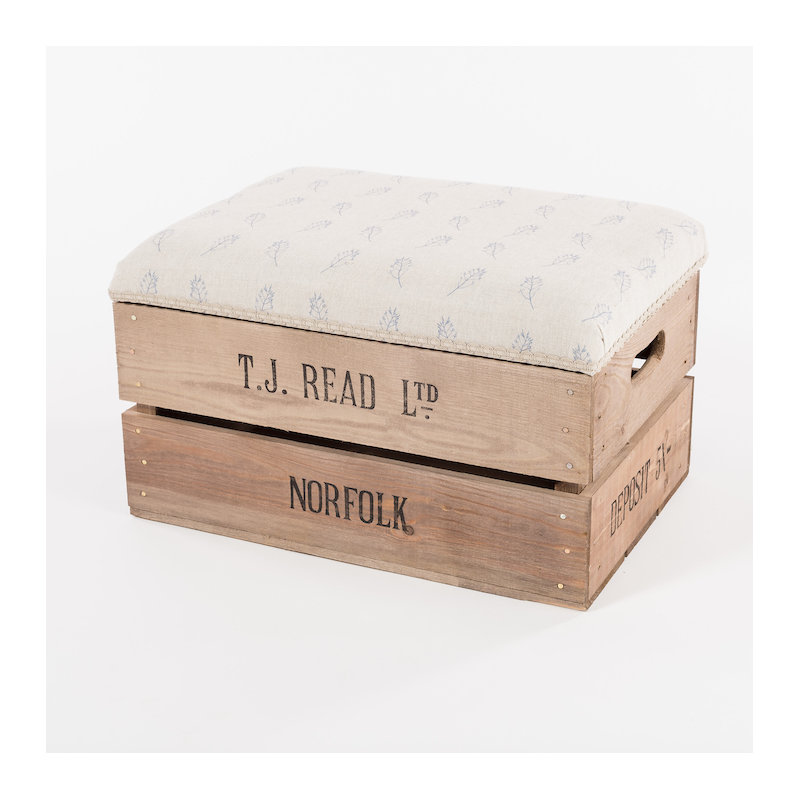 Tessie Solid Wood Accent Stool