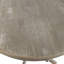 Table de salle à manger ronde classique beige de 36 pouces avec piédestal compact-90108570-90108568