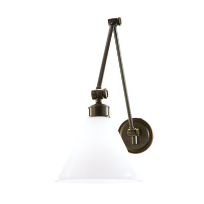 Lampe murale avec bras pivotant 1 lumière Exeter