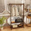 Decoste 104cm Rolling Clothing Rack