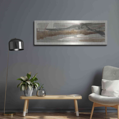 Ivy Bronx «Brushscape I» par Chris Paschke, art mural en métal