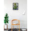 «Kids Turtle», reproduction de peinture acrylique encadrée-25147490-25147492-25147493