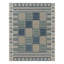 Scandinavian Wool Geometric Area Rug-1403221959