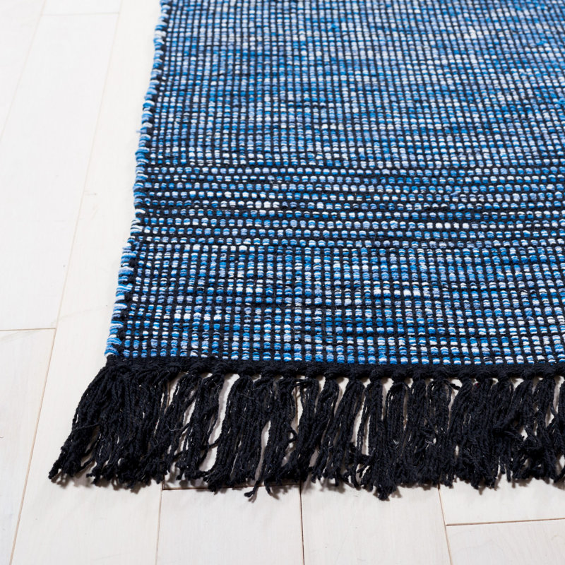 Montauk Hand Woven Cotton Rug, Rectangle 3' x 5'