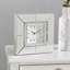 Horloge de table en miroir