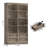 Kirklyn 6-Tier Standard Bookcase with 4 Drawers-115311549