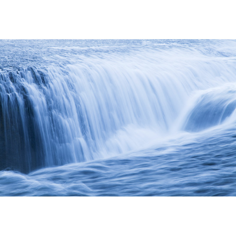 Cascading Water - Wrapped Canvas Print, 61cm H x 91cm W x 3.8cm D