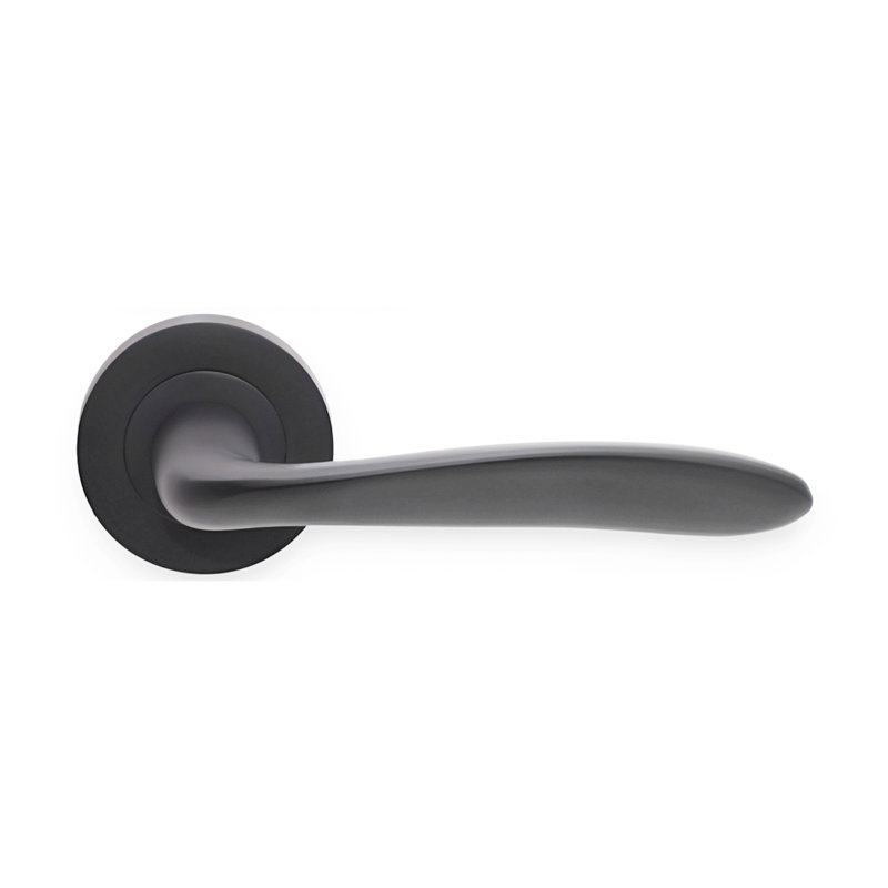 Mars Lever Door Handle Matt Black