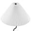 Lampe de table Wave Squiggle en noir