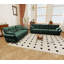 Canapé modulaire rembourré en chenille 2P + 3P-114281321
