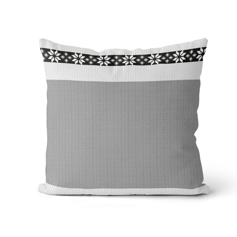 Coussin de imitation en laine
