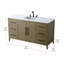 Meuble-lavabo simple 60 po-950901362