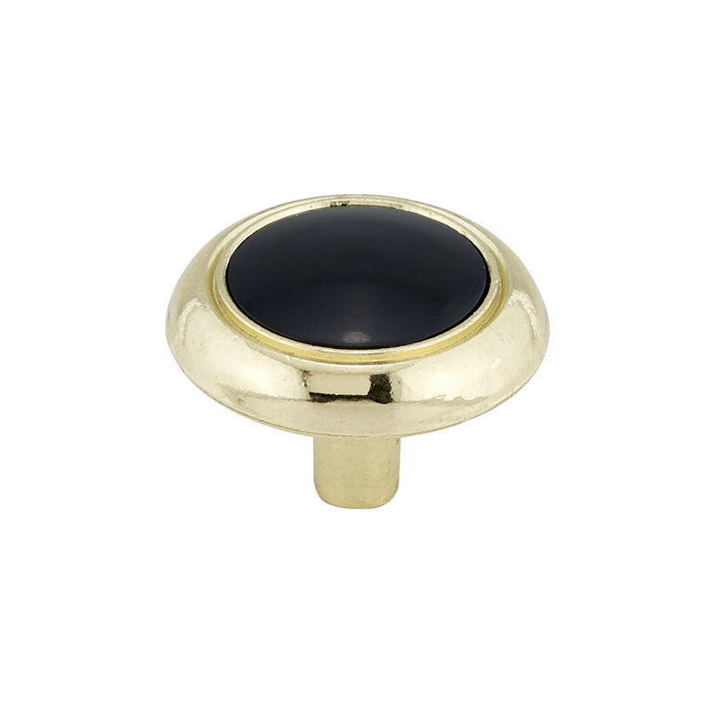Poignée ronde 1 1/4" de diamètre Expression, Noir