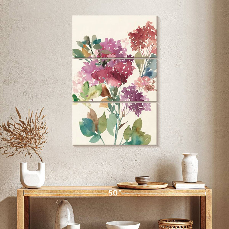Avery Sweet Hydrangea I, 38" H x 24" W