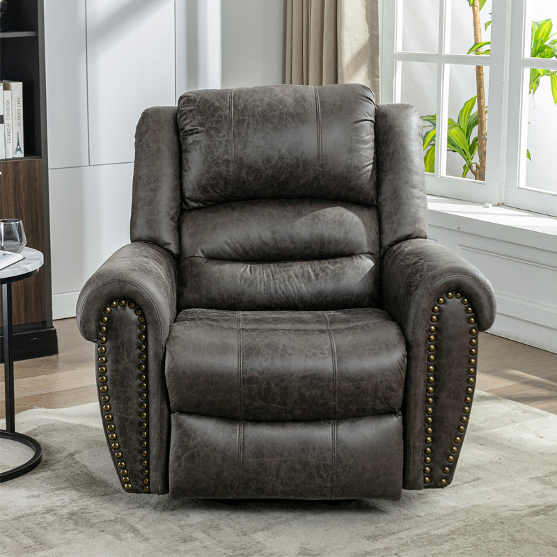 Kitterman 104cm Wide Lift Assist Standard Recliner with Massager, Grey