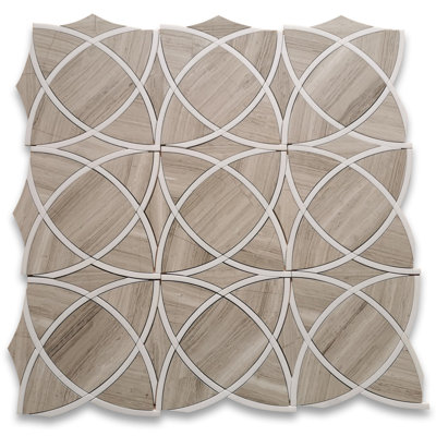 12" x 12" Marble Mosaic Wall & Floor Tile