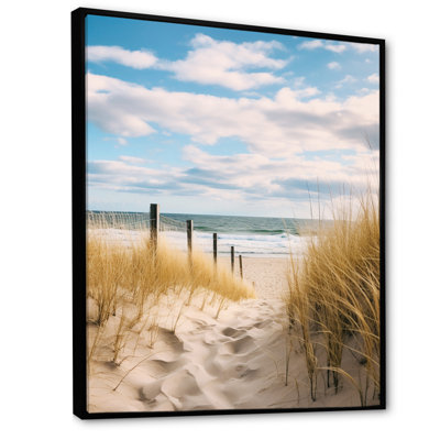 «Cange Path to the Beach V», reproduction sur toile flottante
