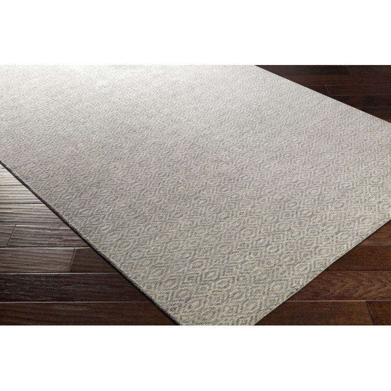 Thuy Wool Geometric Indoor Rug, Rectangle 9' x 13'